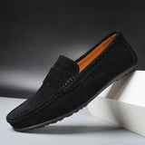 Men’s Cozy Suede Slip-On Loafers