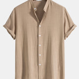 Men’s Lightweight Breathable Summer Shirt and Pants Set