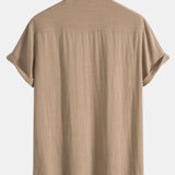 Men’s Lightweight Breathable Summer Shirt and Pants Set