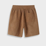 Men’s Corduroy Summer Shirt & Shorts Set