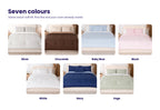 Cloud Comforter in all seven colours