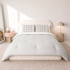 Cloud Comforter in Silver