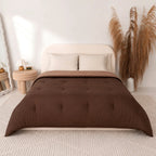 Cloud Comforter in Chocolate