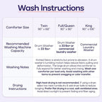 Machine washable at home
